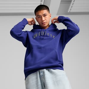 GRAPHICS "Athlete" Hoodie Men, Lapis Lazuli, extralarge